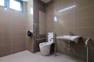 Bathroom with Smart Technology